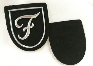 Il PVC su ordinazione sollevato logo d'argento promozionale di Tpu non rattoppa minimo