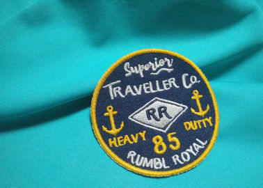 La seta/Nonwoven su misura ha ricamato le toppe militari del cappello delle toppe uniformi