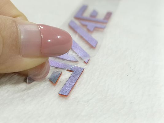 OEM Etichette di trasferimento di calore per abbigliamento in silicone 3D spessa Oeko Tex con consistenza speciale