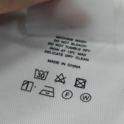 Etichetta di trasferimento di abbigliamento di alta qualità personalizzata Etichetta di trasferimento termico