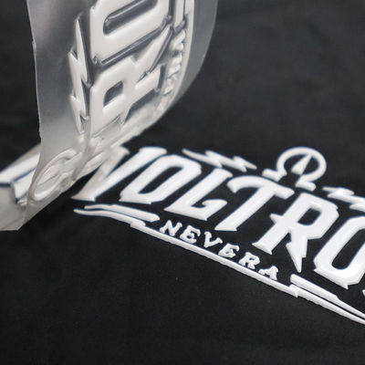 Logo di trasferimento termico in TPU 3D HF personalizzato Logo in TPU 3D per trasferimento termico Logo in TPU per abbigliamento