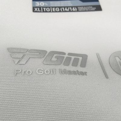 Etichette di pellicola di stampa a trasferimento di calore con inchiostro riflettente personalizzato per t-shirt per abbigliamento sportivo