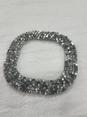Modello personalizzato con strass a forma di fiamma, testo e brillantini, design termoadesivo, applicazione a caldo su maglietta e giacca