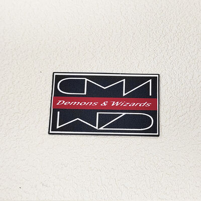 Custom Silicone Printed Patches - Rock Band Logo Badges for Clothing Bags Hat Decoration Wholesale