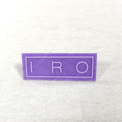 Etichetta stampata in silicone - Toppa in silicone con logo personalizzato per la decorazione di abbigliamento