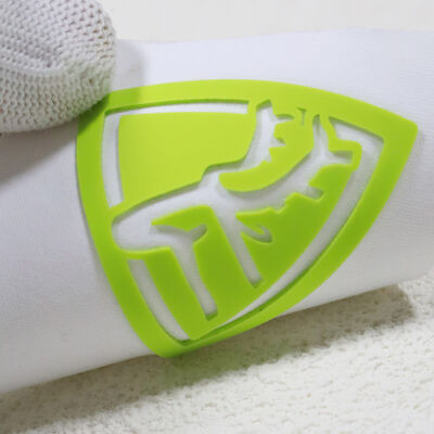 Etichette serigrafiche 3D per stampa su tessuto a trasferimento termico per abbigliamento o abbigliamento sportivo