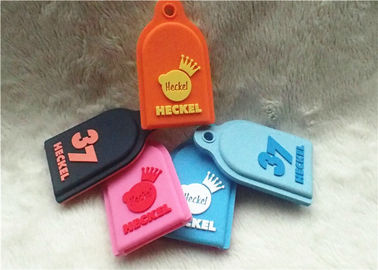 PVC impresso o inciso promozionale Keychain multi-/dei regali personale SGS colorato del silicio