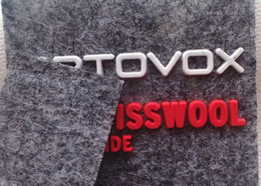 L'abitudine ha ritenuto il logo del silicone delle toppe del tessuto per lo SGS BV dei cappelli/borse/vestiti OEKO