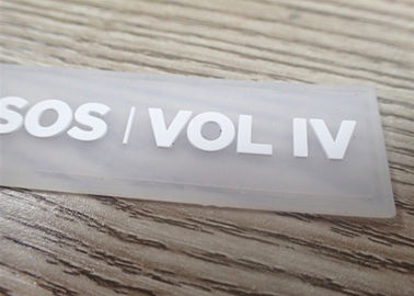 Adatti il ferro 3d sulla toppa di gomma del PVC di abitudine del panno molle della toppa del silicone del distintivo