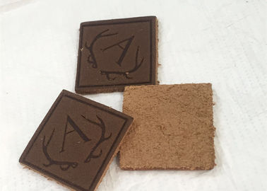 Etichetta impressa personale su ordinazione di Logo Jeans Genuine Leather Patch /Leather per l'indumento