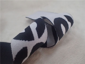 Nastro elastico del doppio jacquard di colore di modo 4CM per colore luminoso della gonna