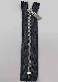 I denti durevoli del metallo di stile di Y Zipper con le chiusure lampo pure del panno/metallo di cotone per i jeans