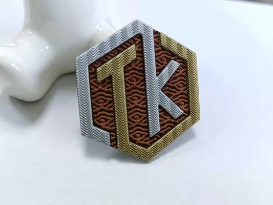 L'OEM 3d ha impresso il ferro di gomma del silicone del PVC di Tpu sulle etichette del trasferimento di calore di stampa della toppa per abbigliamento