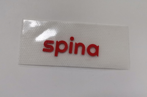 Materiale di gomma su misura indumento della plastica di silicone dell'etichetta di trasferimento 3D